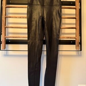 Spanx Faux Leather Leggings - Black